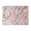 Teppich STONE 80x140 cm rosa/grau