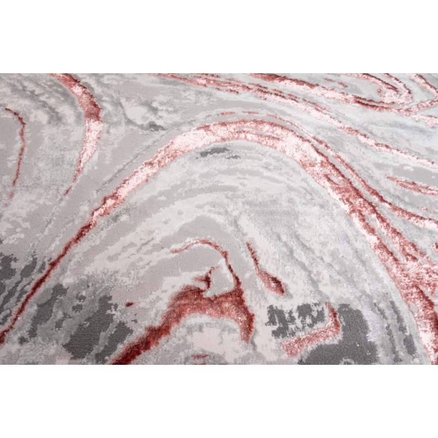 Teppich STONE 80x140 cm rosa/grau