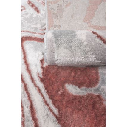 Teppich STONE 80x140 cm rosa/grau