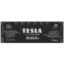 Tesla Batteries - 10 Stk. Alkalibatterie AA BLACK+ 1,5V