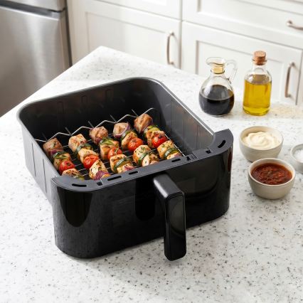 TESLA Electronics AirCook - 3-Zonen-Heißluftfritteuse 14,5 l 2800 W/230 V schwarz