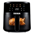 TESLA Electronics AirCook - Heißluftfritteuse 4,4 l 1450W/230V schwarz