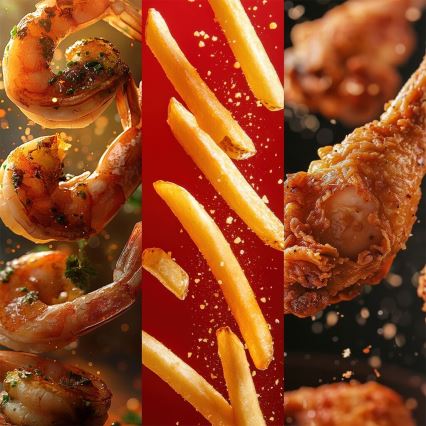 TESLA Electronics AirCook - Intelligente multifunktionale digitale Heißluftfritteuse 9 l 1700W/230V mit Wi-Fi