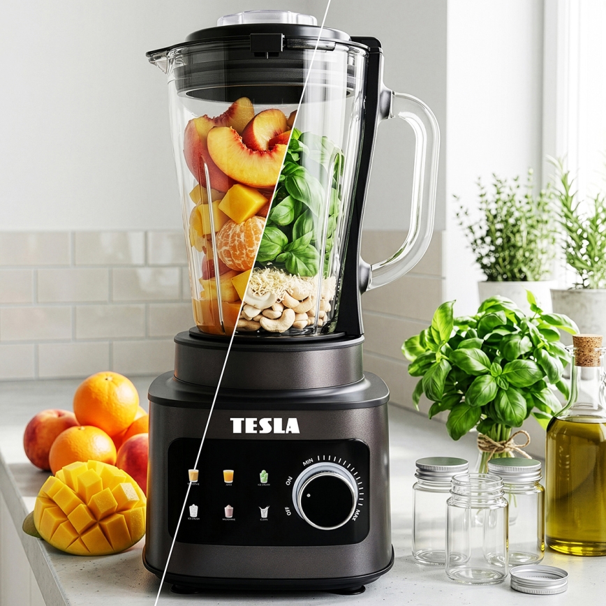 TESLA Electronics CrunchX - Standmixer 1500W/230V schwarz