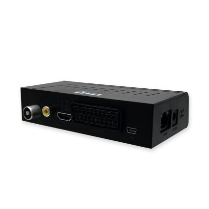 TESLA Electronics - DVB-T2 H.265 (HEVC) Receiver, HDMI-CEC 2xAAA + Fernbedienung