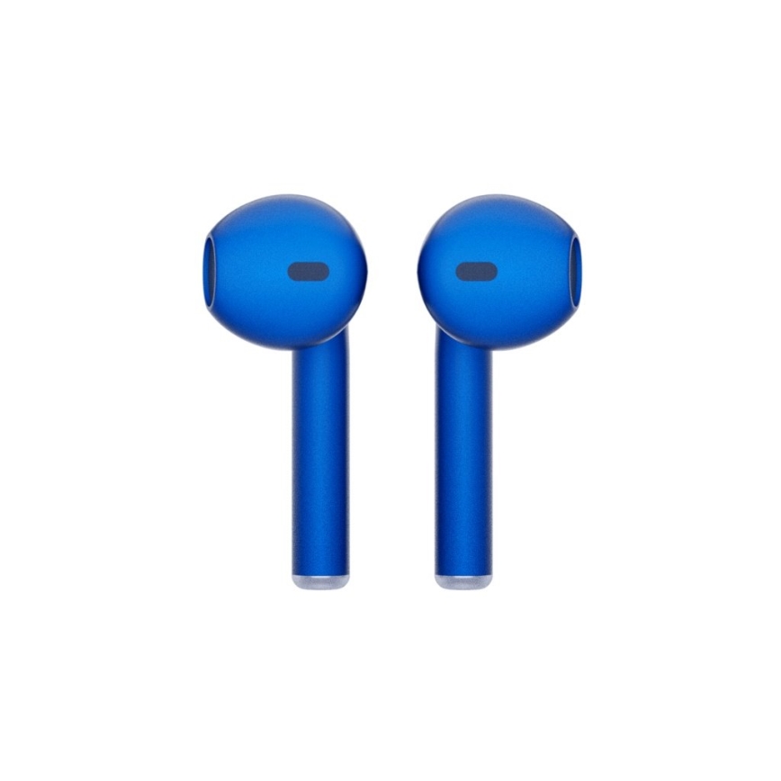 TESLA Electronics - Kabellose Kopfhörer 300 mAh + 2x 25 mAh IPX4 blau