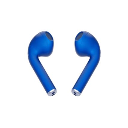 TESLA Electronics - Kabellose Kopfhörer 300 mAh + 2x 25 mAh IPX4 blau