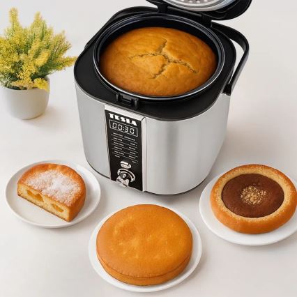 TESLA Electronics MultiCook - Multifunktionaler Reiskocher 2,1 l 400W/230V