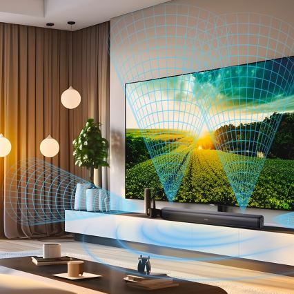 TESLA Electronics PrimeSound - Dolby Atmos Soundbar 2.1 230W/230V + Fernbedienung