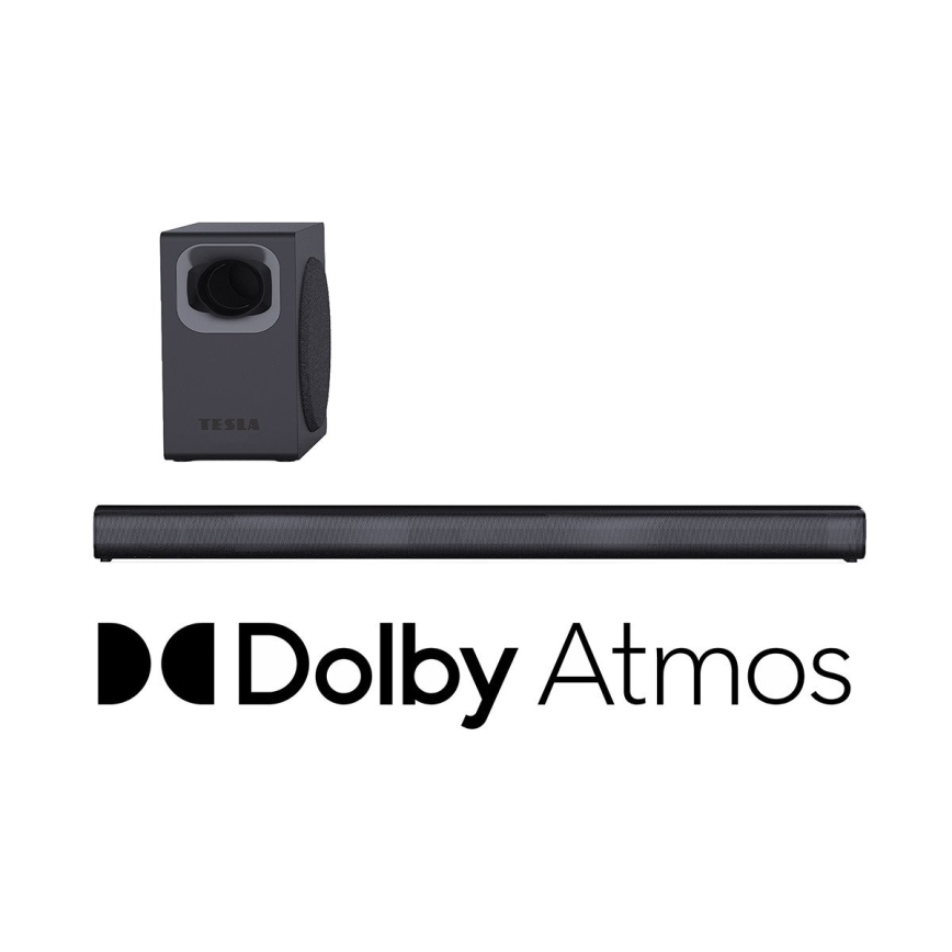 TESLA Electronics PrimeSound - Dolby Atmos-Soundbar 2.1 250W/230V + Fernbedienung