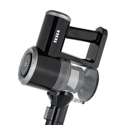 TESLA Electronics PureStar - Flexibler kabelloser Stabstaubsauger 2-in-1 150W/2200 mAh schwarz