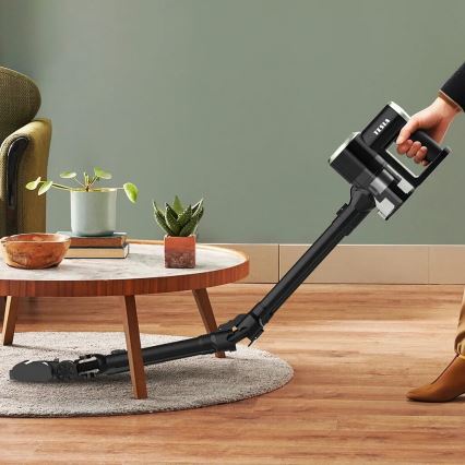 TESLA Electronics PureStar - Flexibler kabelloser Stabstaubsauger 2in1 150W/2200 mAh schwarz