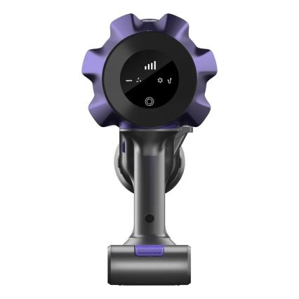 TESLA Electronics PureStar - Flexibler kabelloser Stabstaubsauger 2in1 250W/2200 mAh grau/lila