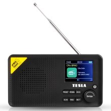 TESLA Electronics - Radio DAB + FM 5W/1800 mAh schwarz