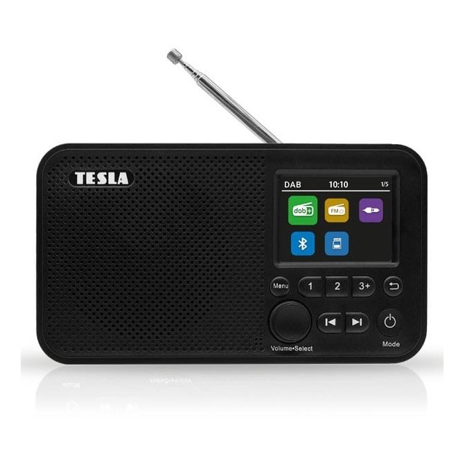 TESLA Electronics - Radio DAB + FM 5W/1800 mAh schwarz