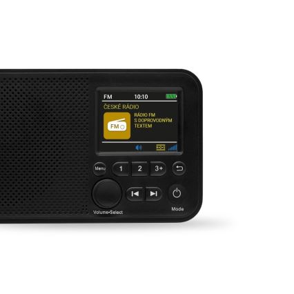 TESLA Electronics - Radio DAB + FM 5W/1800 mAh schwarz