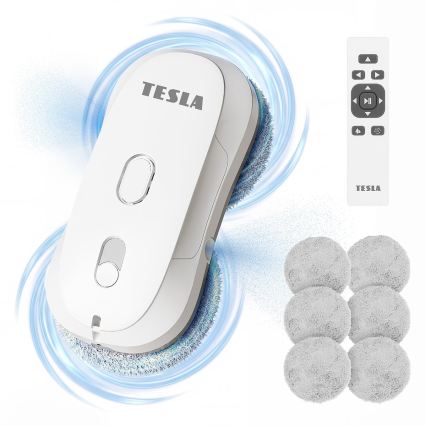 TESLA Electronics RoboStar - Fensterreiniger mit Sprühfunktion 72W/230V/500 mAh + Fernbedienung
