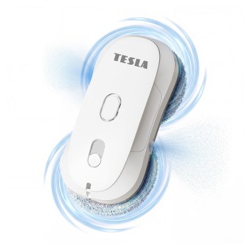 TESLA Electronics RoboStar - Fensterreiniger mit Sprühfunktion 72W/230V/500 mAh + Fernbedienung