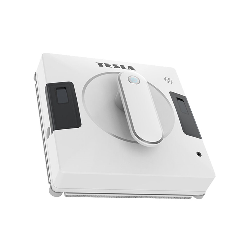 TESLA Electronics RoboStar - Smart-Fensterreiniger mit Dual-Wasserstrahl 72W/230V/500 mAh Wi-Fi + Fernbedienung