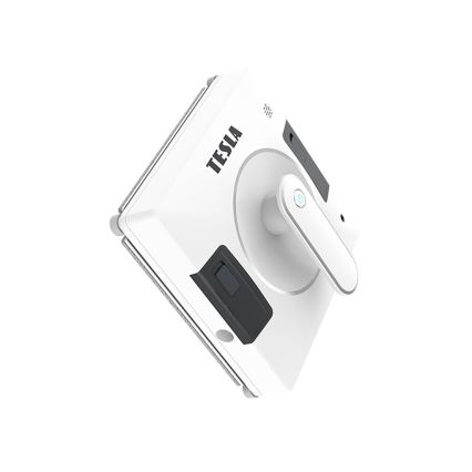 TESLA Electronics RoboStar - Smart-Fensterreiniger mit Dual-Wasserstrahl 72W/230V/500 mAh Wi-Fi + Fernbedienung
