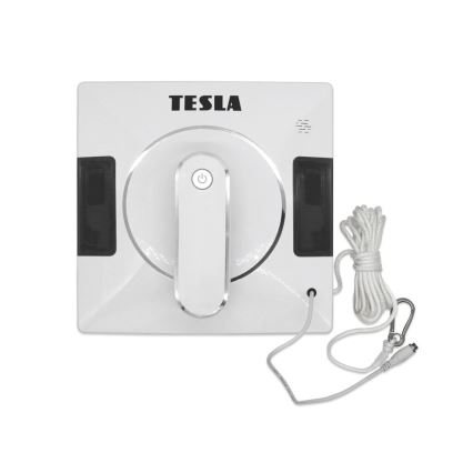 TESLA Electronics RoboStar - Smart-Fensterreiniger mit Dual-Wasserstrahl 72W/230V/500 mAh Wi-Fi + Fernbedienung