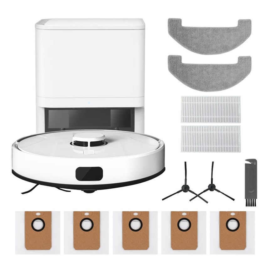 TESLA Electronics RoboStar - Intelligenter 2-in-1 Saugroboter 2600 mAh Wi-Fi Weiß
