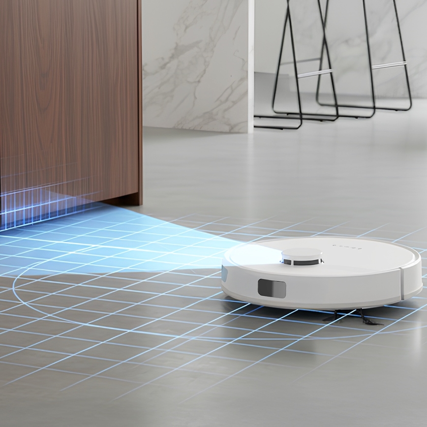 TESLA Electronics RoboStar - Intelligenter 3-in-1-Saugroboter, 3200 mAh, WLAN, weiß