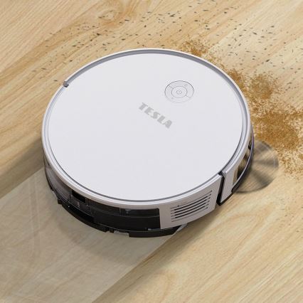 TESLA Electronics RoboStar - Smart-Staubsaugerroboter 2-in-1 2600 mAh Wi-Fi weiß + Fernbedienung