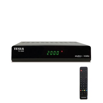 TESLA Electronics - Satelliten-Receiver 2xAAA + Fernbedienung