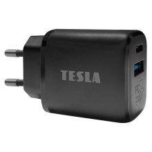TESLA Electronics - Schnellladeadapter Power Delivery 25W schwarz