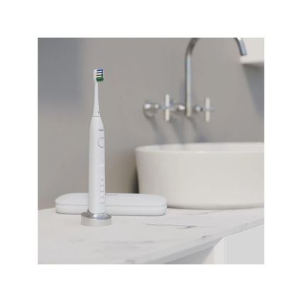 TESLA Smart - SET mit 4 Ersatzbürstenköpfen für die Schallzahnbürste TS400, weiß