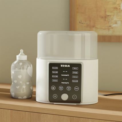 TESLA Smart - Flaschen- und Babynahrungswärmer und Sterilisator 200W/230V