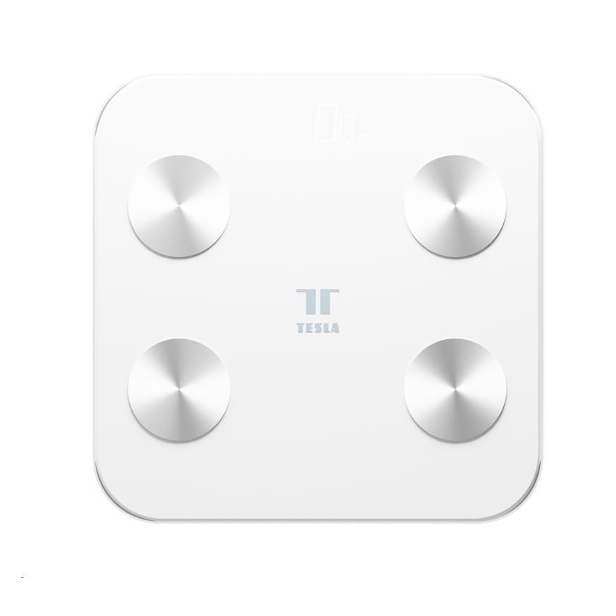 TESLA Smart - Intelligente Personenwaage Wi-Fi 3xAAA