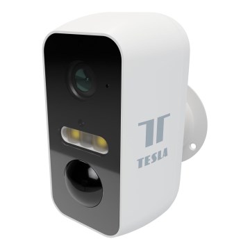 TESLA Smart - Smart-Kamera für den Außenbereich mit Sensor 2K 1296p 9600 mAh 5V Wi-Fi IP65