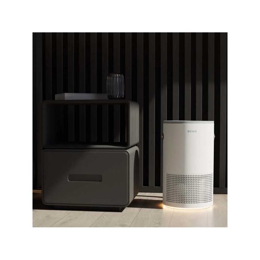 TESLA Smart - Smart-Luftreiniger mit Ionisierung und UV-Lampe 48W/230V 300 m³/h Wi-Fi