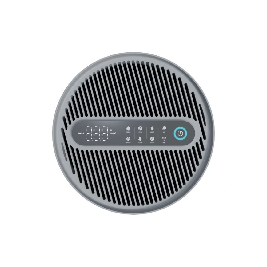 TESLA Smart - Smart-Luftreiniger mit Ionisierung und UV-Lampe 48W/230V 300 m³/h Wi-Fi