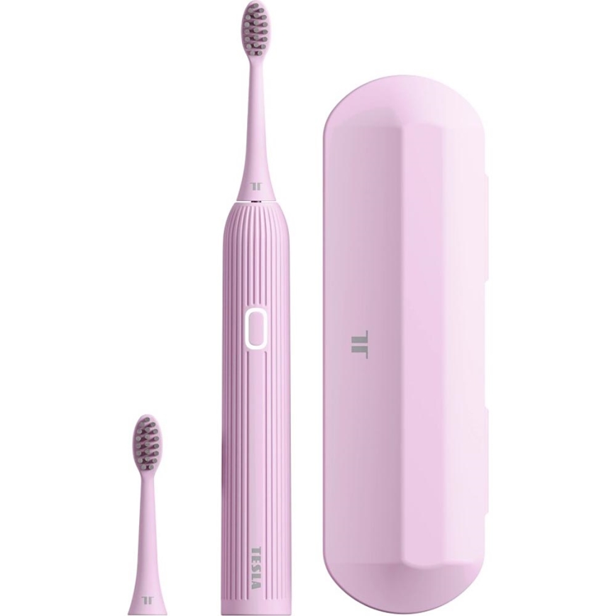 TESLA Smart - Smart-Schallzahnbürste TS200 DELUXE rosa