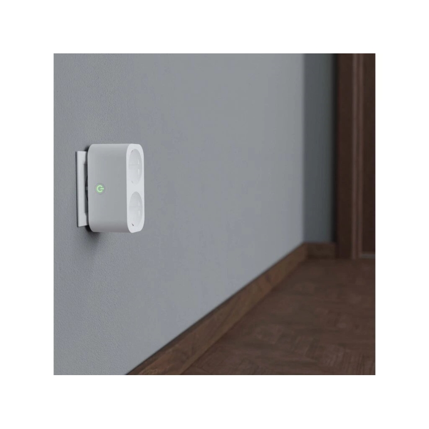 TESLA Smart - Smart-Steckdosenverteiler 2x16A/230V Typ F Wi-Fi Tuya