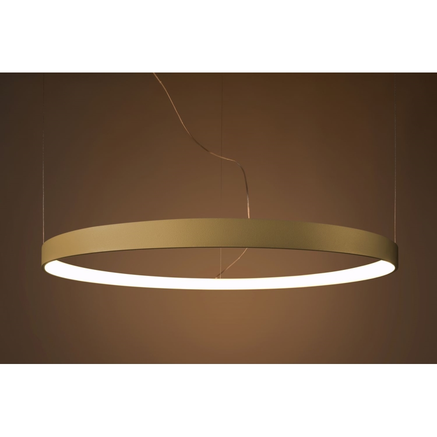 Thoro TH.216 - LED-Hängeleuchte RIO LED/30W/230V CRI 90 3000K d 55 cm golden