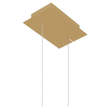 Thoro TH.221 - LED-Hängeleuchte RIO LED/30W/230V CRI 95 4000K d 55 cm golden