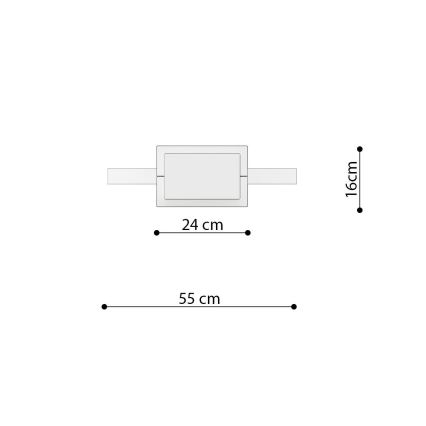 Thoro TH.221 - LED-Hängeleuchte RIO LED/30W/230V CRI 95 4000K d 55 cm golden