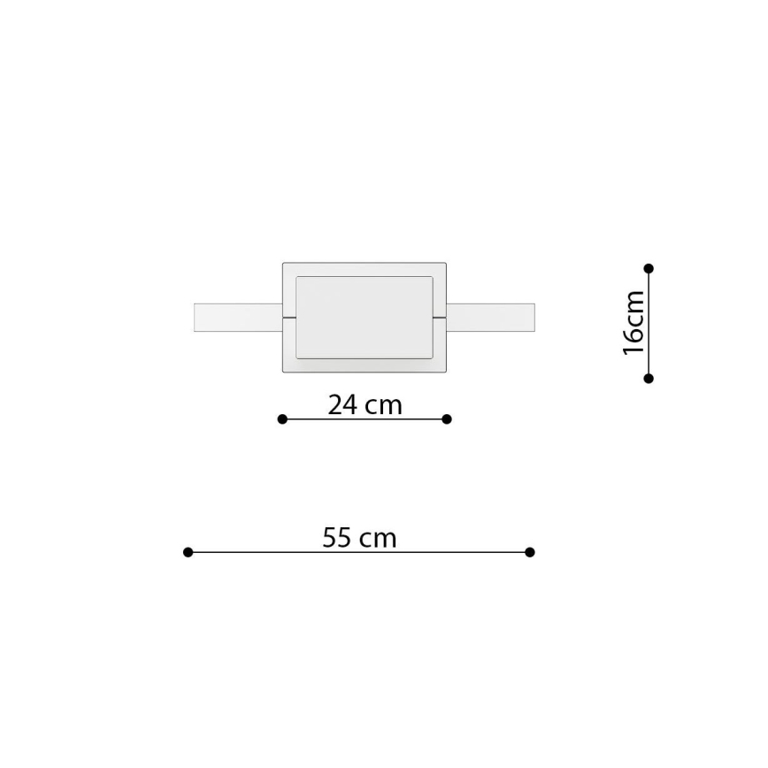 Thoro TH.221 - LED-Hängeleuchte RIO LED/30W/230V CRI 95 4000K d 55 cm golden