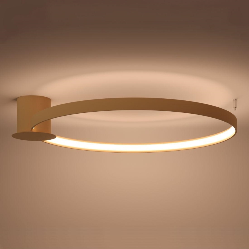 Thoro TH.224 - LED-Deckenleuchte RIO LED/50W/230V CRI 90 3000K d 78 cm golden