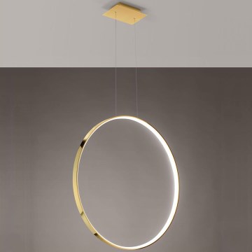 Thoro TH.248 - LED-Hängeleuchte RIO LED/50W/230V CRI 90 3000K d 78 cm golden