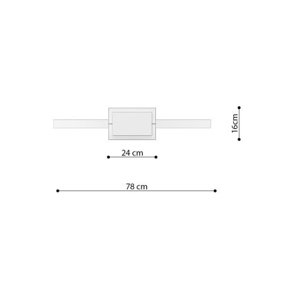 Thoro TH.248 - LED-Hängeleuchte RIO LED/50W/230V CRI 90 3000K d 78 cm golden
