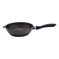 Tiefe Bratpfanne KITCHISIMO 28 cm, schwarz