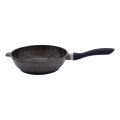 Tiefe Pfanne KITCHISIMO 24 cm, schwarz