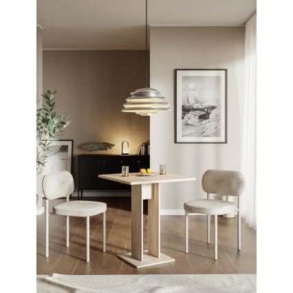 Tisch STRAPO 68x68 cm Sonoma-Eiche