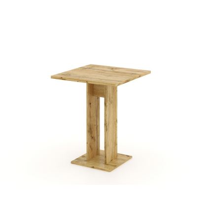 Tisch STRAPO 68x68 cm Wotan-Eiche