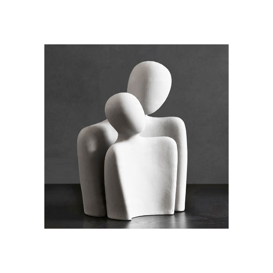 Tischdekoration 20x5,5x14,5 cm weiß